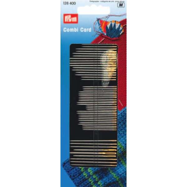 Prym - Pack of Sewing, Embroidery and Darning Needles with Threader